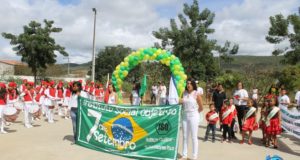 Desfile Cívico do Colégio ISO marca o dia 7 de Setembro em Antonio Gonçalves