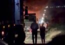 Acidente entre carreta e carro na BR-407, em Filadélfia